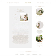 Load image into Gallery viewer, Botanica ProPhoto 7 Template