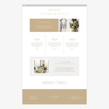 Load image into Gallery viewer, Botanica Squarespace Template