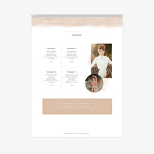 Load image into Gallery viewer, Terra Blossom Squarespace Template