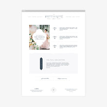 Load image into Gallery viewer, Pettigrove Squarespace Template