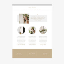 Load image into Gallery viewer, Botanica Squarespace Template