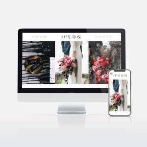 Opal Rose Website Template