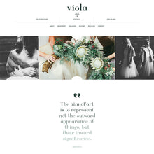 Load image into Gallery viewer, Viola Squarespace Template